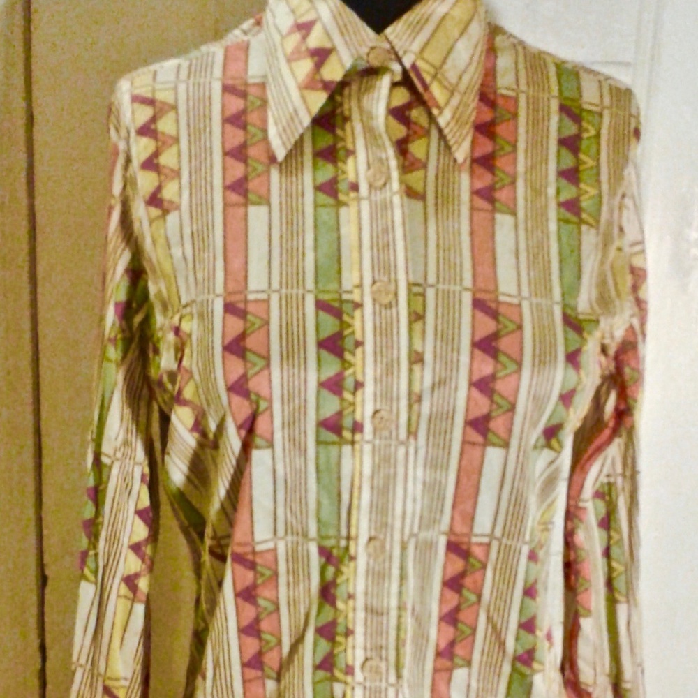 VINTAGE Zig-Zag Shirt !!!